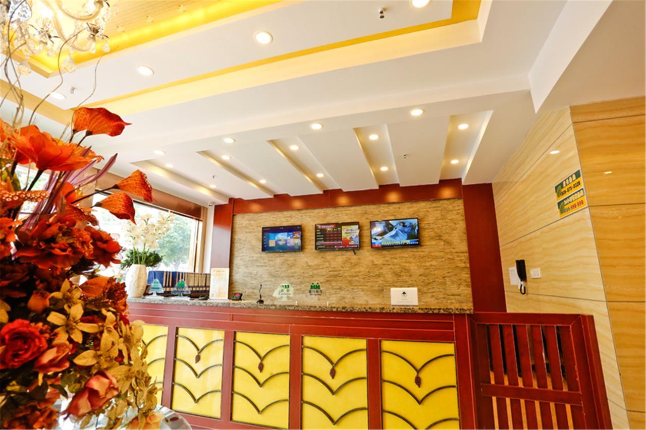 Greentree Inn Jiangsu Nantong Jiaoyu Road Business Hotel 外观 照片